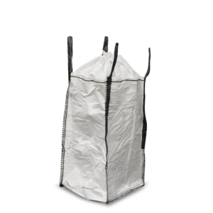 Trallesekk Big Bag, 45 x 45 x 80 cm, 160 liter, 250 kg maksbelastning, topp skjørt for å lukke