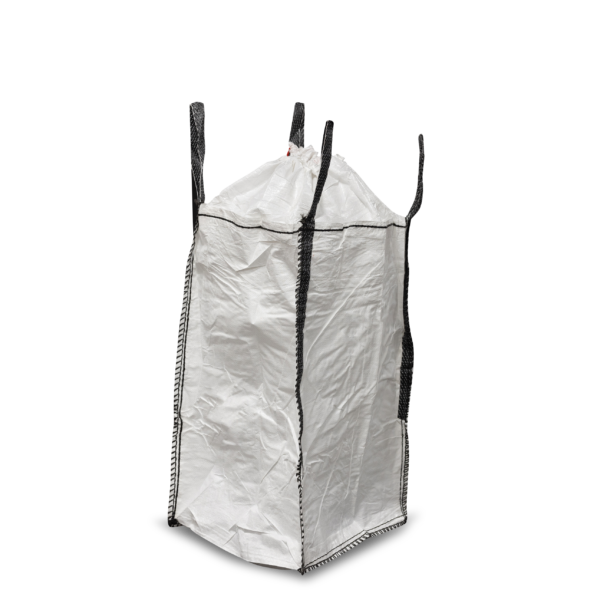 Trallesekk Big Bag, 45 x 45 x 80 cm, 160 liter, 250 kg maksbelastning, topp skjørt for å lukke