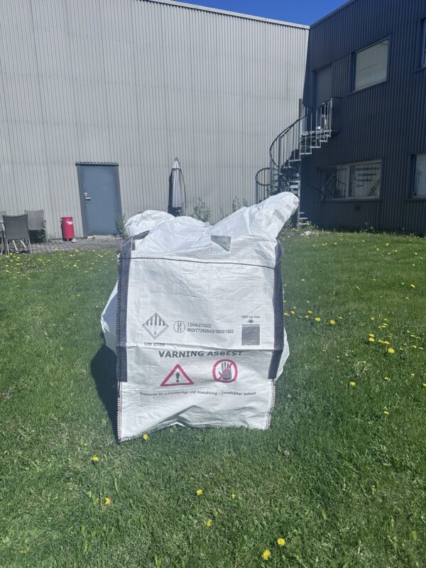 Big-Bag Asbest standard - robust og populær sekk for asbestsanering - Image 4